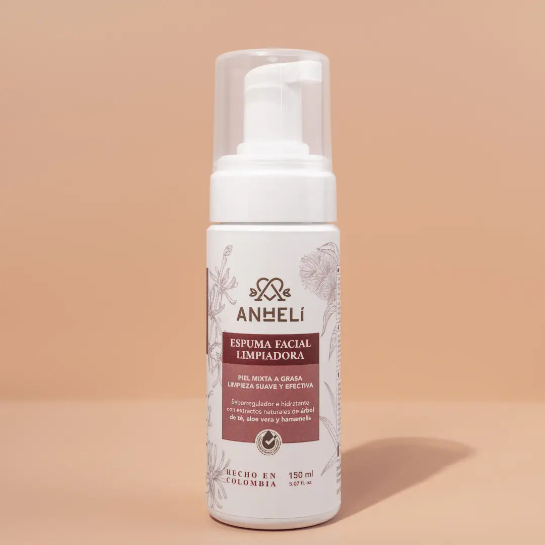 Espuma Facial Limpiadora ANHELI