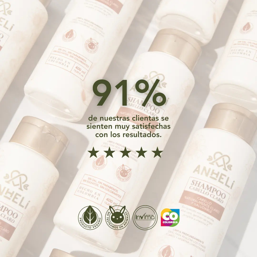 Shampoo Cabello Claro ANHELI