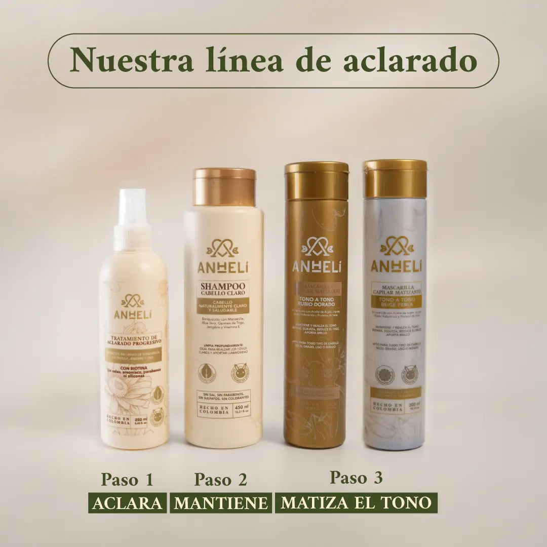 Shampoo Cabello Claro ANHELI
