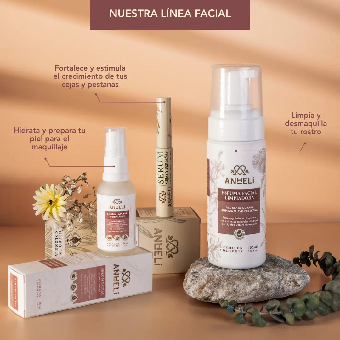 Espuma Facial Limpiadora ANHELI