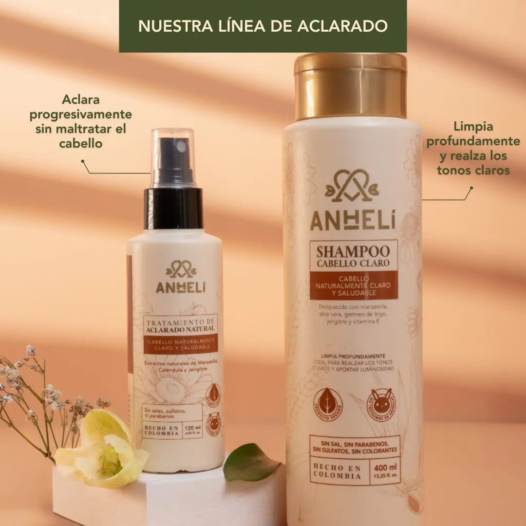 Shampoo Cabello Claro ANHELI