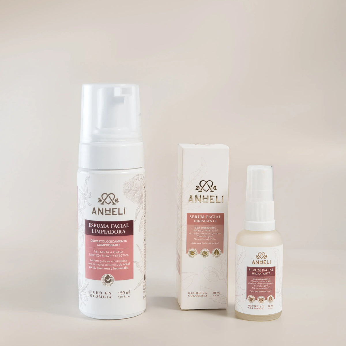 Kit Limpieza + Hidratación (2 productos) ANHELI