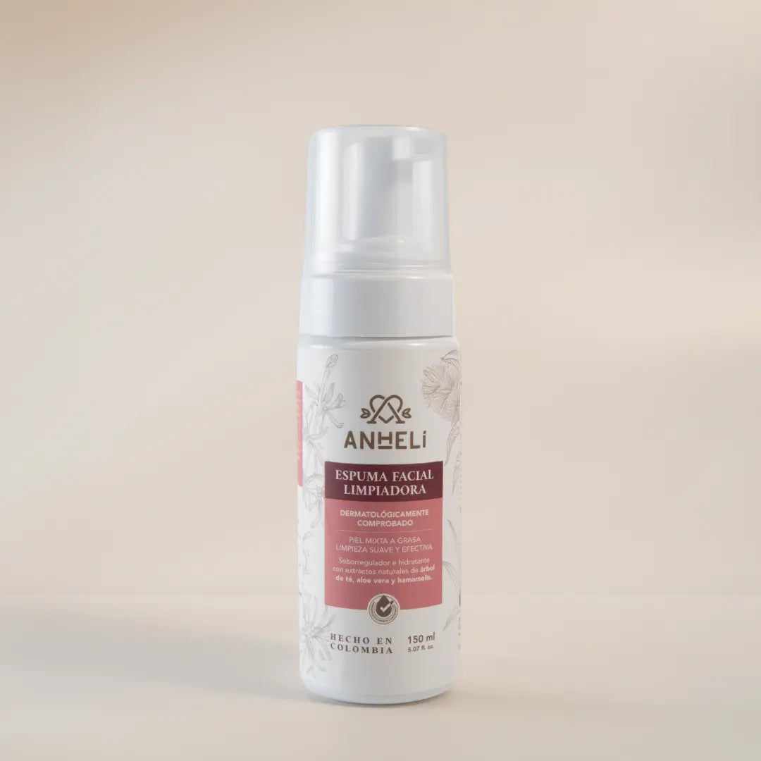 Espuma Facial Limpiadora ANHELI