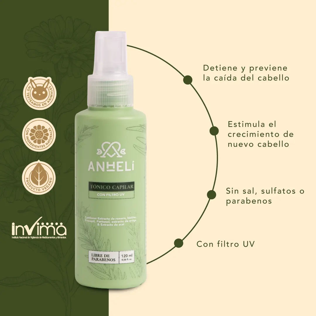 Tónico Capilar Crecimiento ANHELI