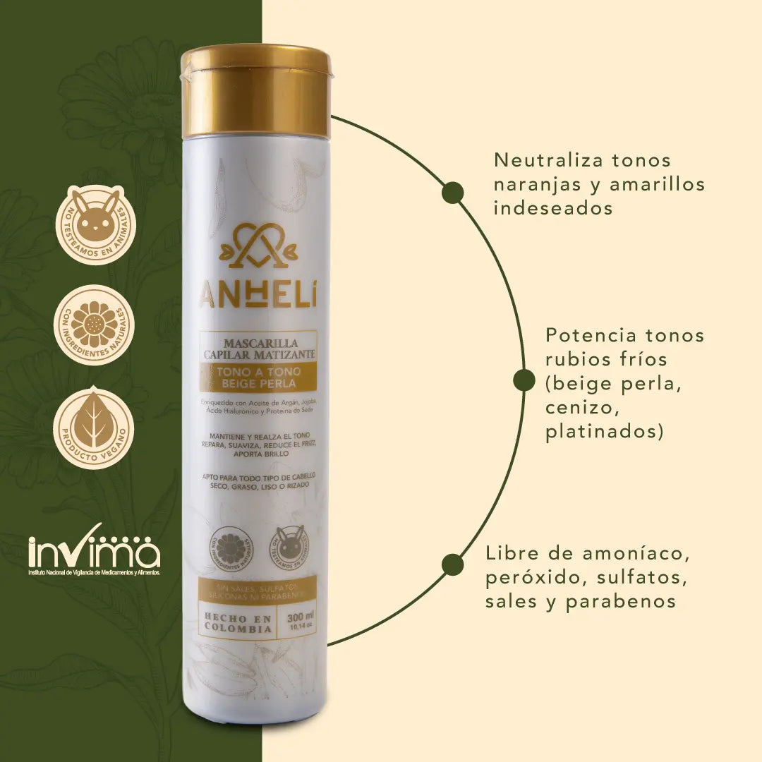 Kit Aclarado Beige Perla (3 productos) ANHELI