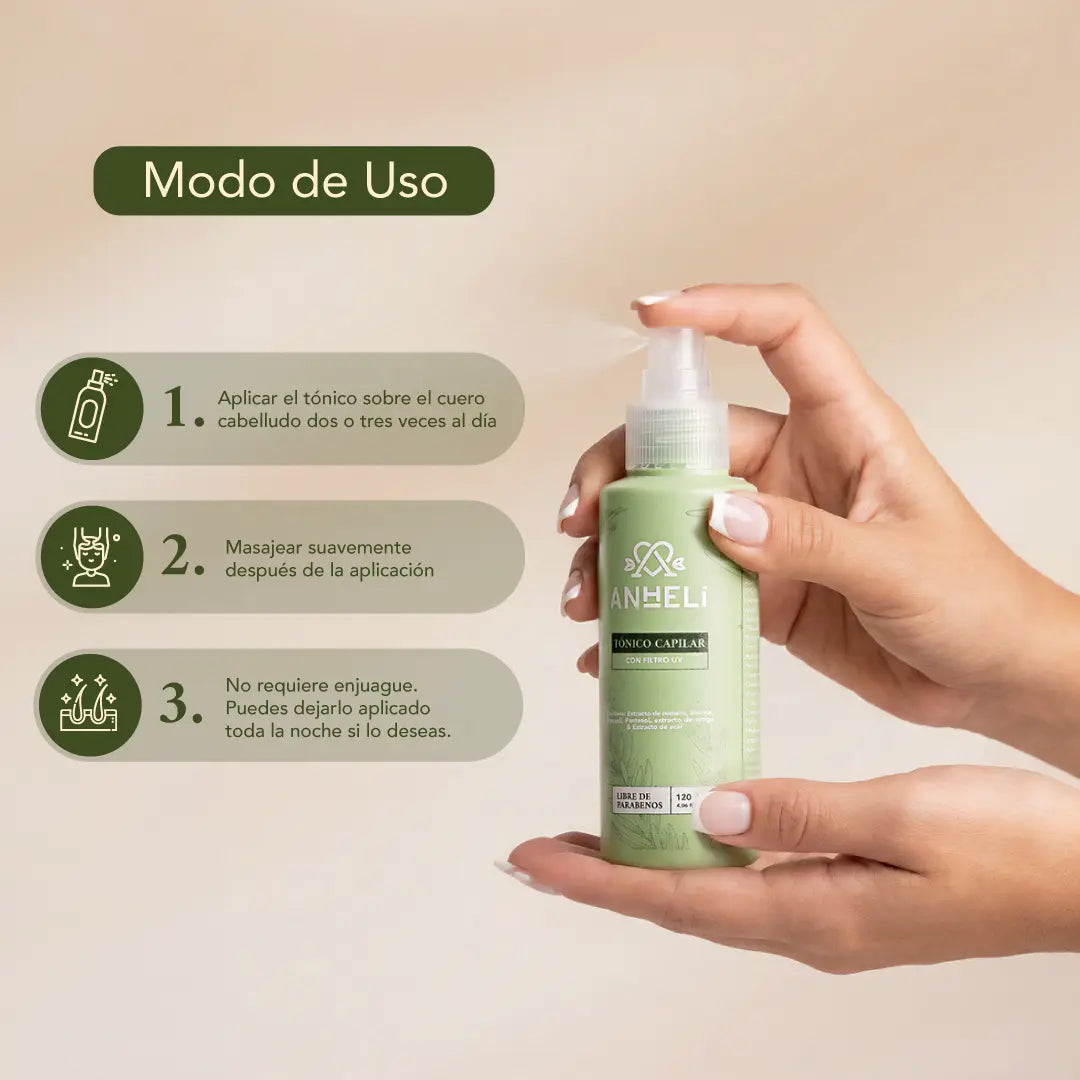 Tónico Capilar Crecimiento ANHELI