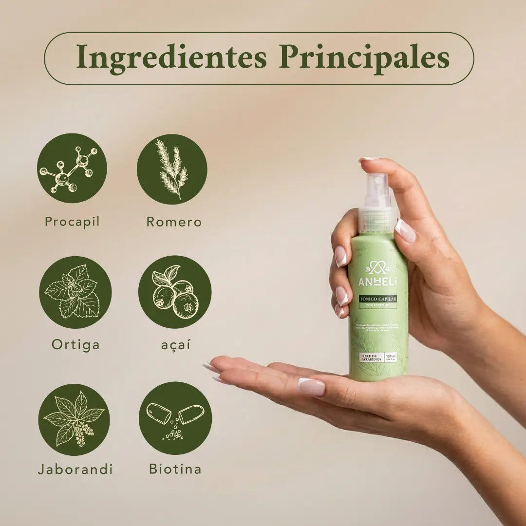 Tónico Capilar Crecimiento ANHELI