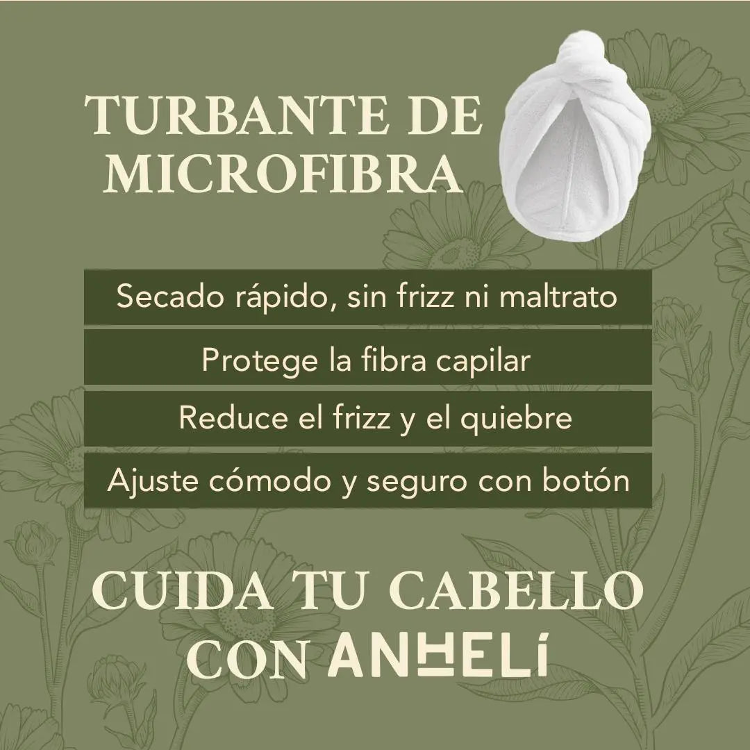 Turbante de Microfibra BLANCO