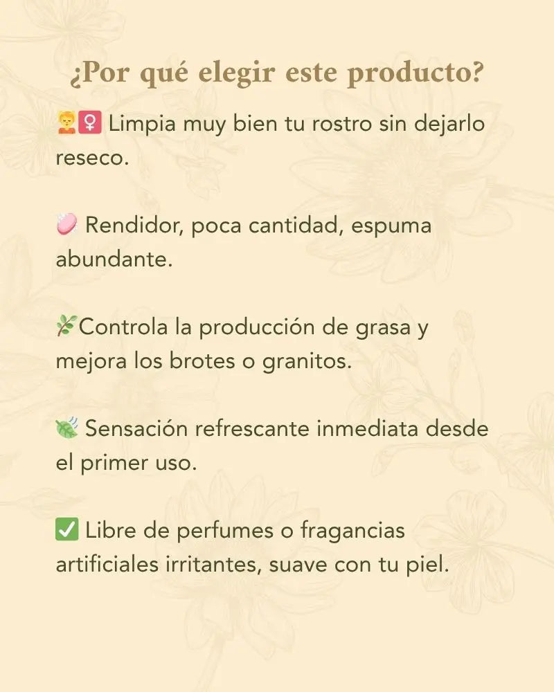 Espuma Facial Limpiadora ANHELI