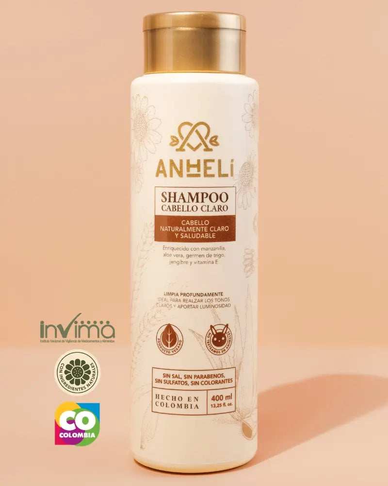 Shampoo Cabello Claro ANHELI