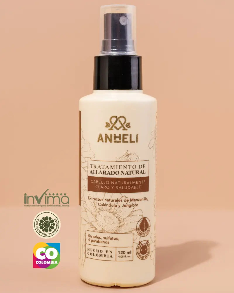 Tratamiento de Aclarado Natural ANHELI