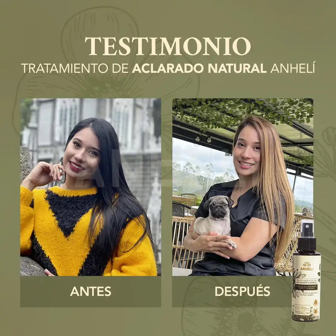 Tratamiento de Aclarado Natural ANHELI
